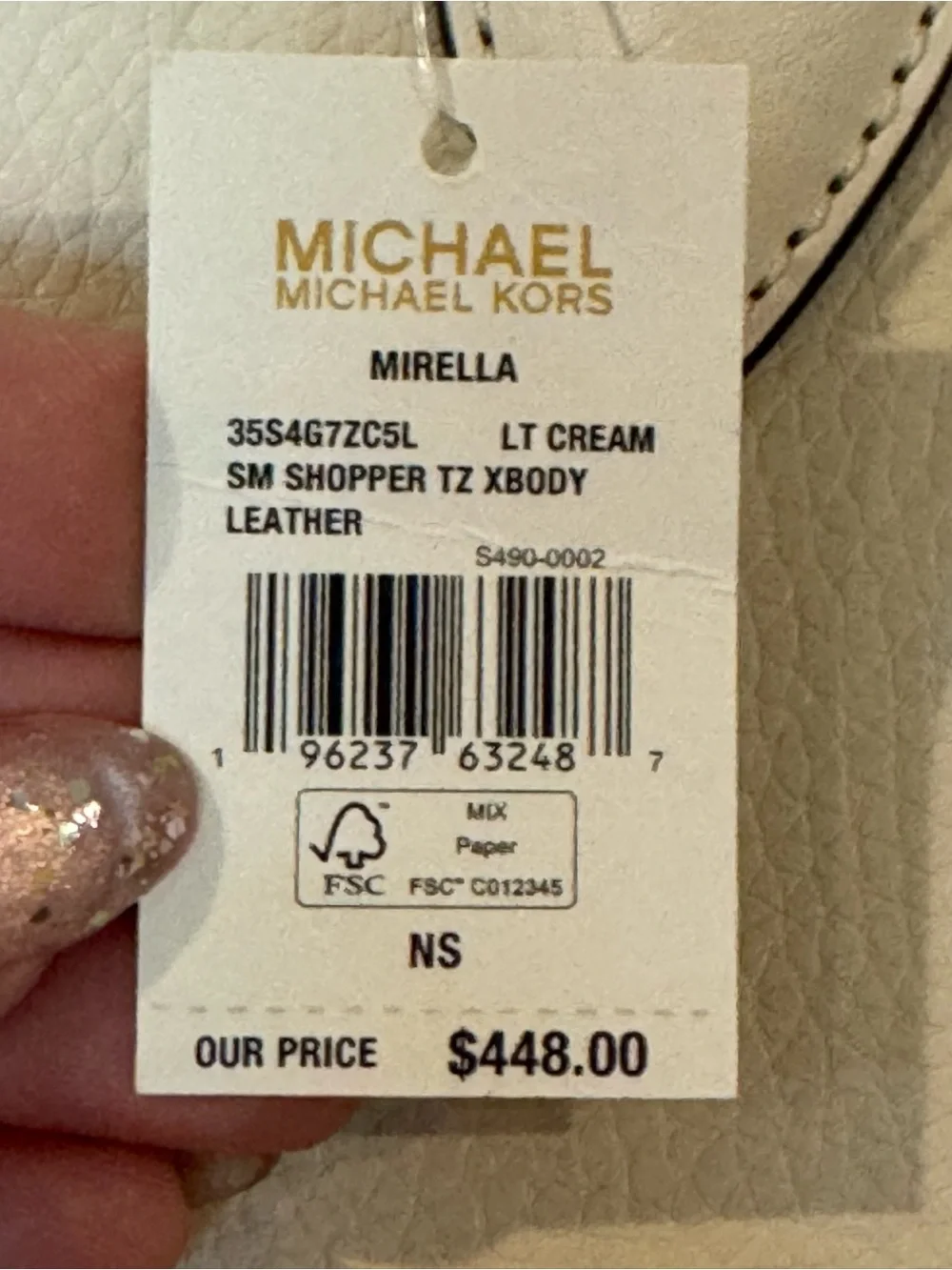 Michael Kors structured michael